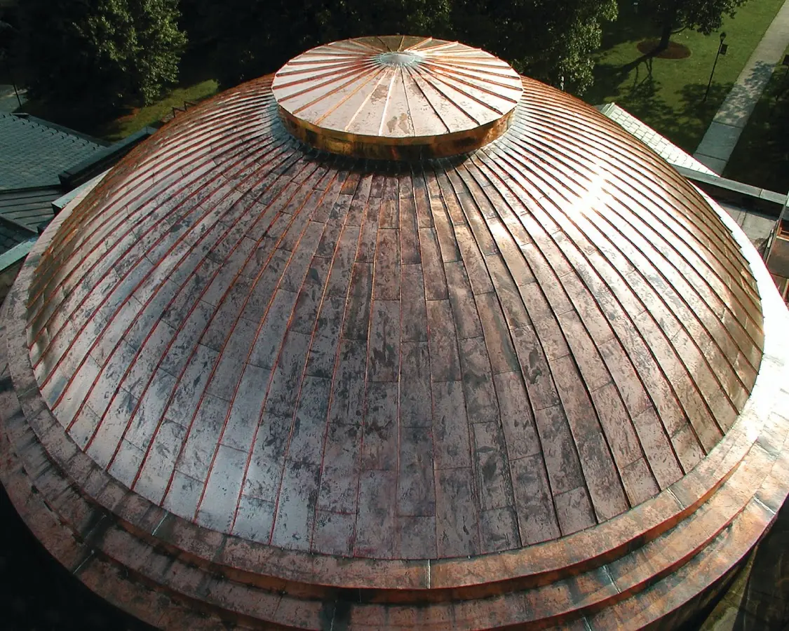 Craftsman Roofing crew installing a new roof in Blue Bell Square